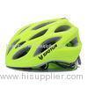 Custom In Mold Helmet Green Safety Child Cycling Helmets Quick Release Buckle
