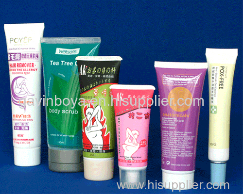 facial clean cosmetic tube