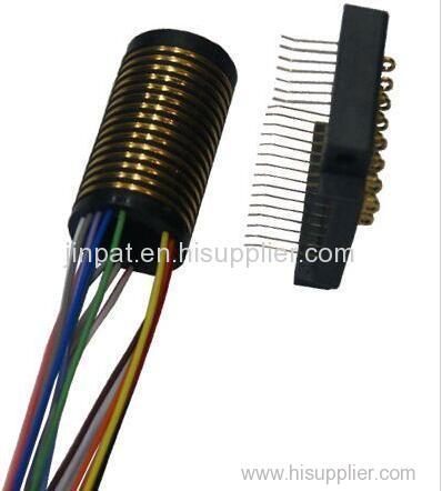 15 wire separate slip ring economy solution fit for UAV /camera gimbal and precise instruments