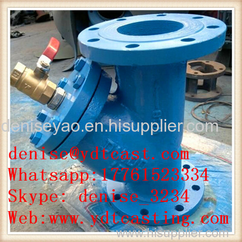 BS CAST IRON Y FILTER PN16 for drainage