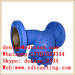 ductile iron y filter for water and oil fire protection