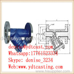 BS CAST IRON Y FILTER PN16 for drainage