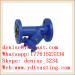 ductile iron y filter for water and oil fire protection