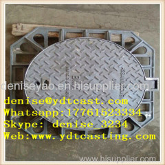 ductile iron manhole cover and drainage grid carriageway covers Recessed Cover