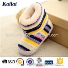 Cashmere Bowknot Child Shoes