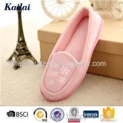 Suede Fabric Embroidery Dance Shoes