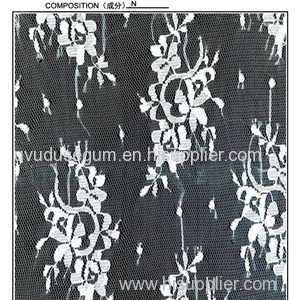 100%nylon Flower Lace Fabric (R5028)