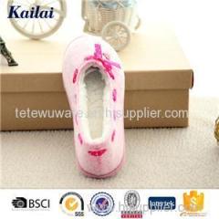 Micro Velvet Bowknot Dance Shoes