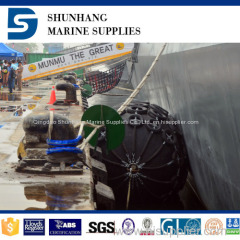 Ship side ship pneumatic rubber fender