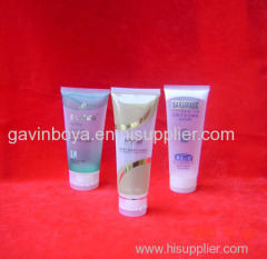 orange color hand cream cosmetic tube