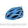 Ultralight Integrated Bike Riding Helmets For Adult Blue 22 Holes Colored Strap Buckle