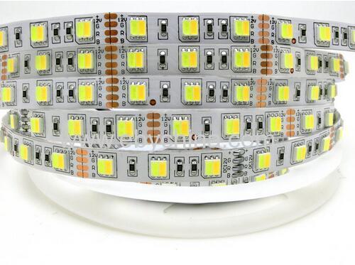 5050 Double Color Temperature LED Strip One Chip with Warm White and Cold White DC12V 60LED/m