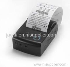 58mm(2 inch) Android mobile bluetooth/usb/RS232 portable thermal receipt printer
