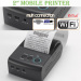 2 inch(58mm) Android/iOS Micro/Mobile Wi-Fi/USB/RS232 Portable Thermal Receipt Printer