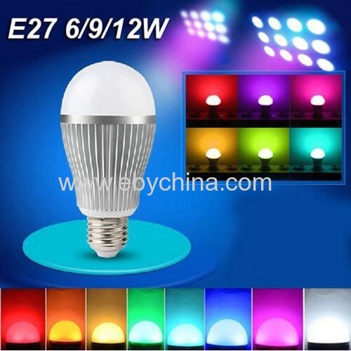 AC85-265V MILIGHT 2.4G Wireless E14 E27 E26 GU10 RGBW RGB/WW WW/W wifi 4W/5W/6W/9W/12W lampada LED Dimmable Bulb Lamp sp