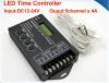 DC12-24V 20A 5 Channel output computer programmable led time controller.TC420 Assemble with USB cable and CD-ROM