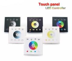DC12-24V LED Touch Panel Controller for RGB / Color Temperature / Brightness.