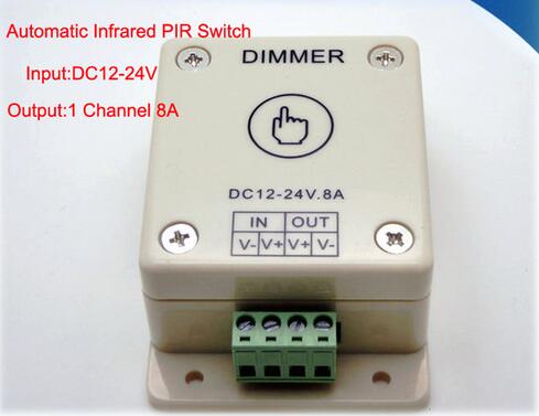 DC12-24V 8A Touch Sensor Dimmer Controller for LED Strip Light