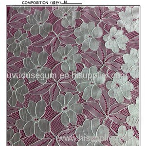 100% Nylon Lace Fabric (R2123)