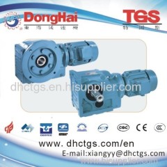 D-series helical gear motor