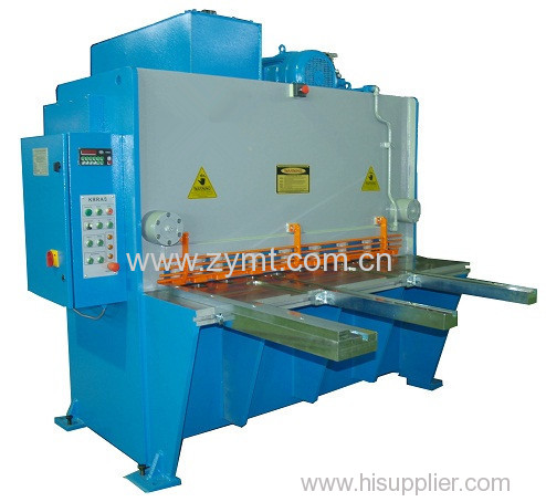 sheet metal guillotine steel shearing machine