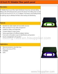 24 Port FC Optical Cable Terminal Distribution Box/ ODF fiber optic terminal box