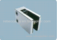 Stainless steel clip/glass fitting