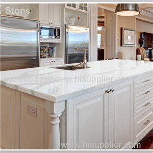 White Quartz Engineered Stone Countertops