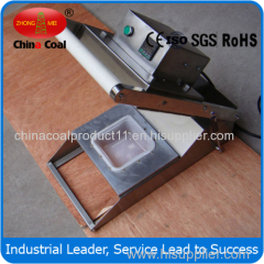 350 tray per hour manual tray sealing machine