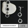 E3744 Silver Stud Exquisite Earring
