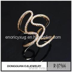 R7566 Gold Plated Handmade Silver Jewelry