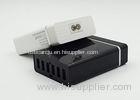 White / Black Lighting Multi USB Travel Charger Adapter ABS Material 170g