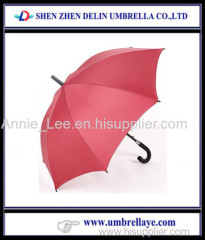 Basic straight umbrella ladies straight umbrella red straight umbrella