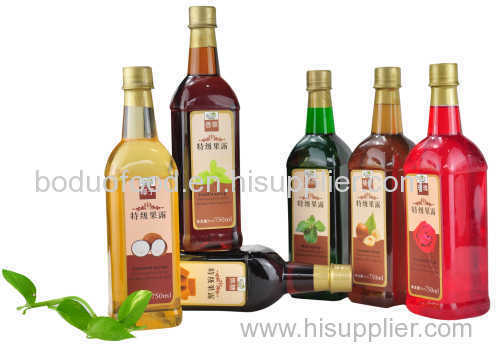 Best selling fruit syrup