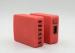 Red Multi USB Travel Charger High Speed Mobile Phone Adapter AC 100V - 240V Input