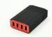 Smart IC Samsung 4 Port USb Wall Charger High Output Over Load / Over Current Protection