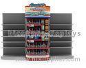 6 Layer Custom Retail Store Fixtures Cold Rolled Metal Display Shelving