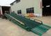10 Ton - 15 Ton Portable Steel Loading Dock Ramps With Solid Tyres