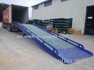 Galvanized Steel Container Mobile Yard Ramp Portable Loading Ramps