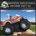 Inflatable monster truck combo truck