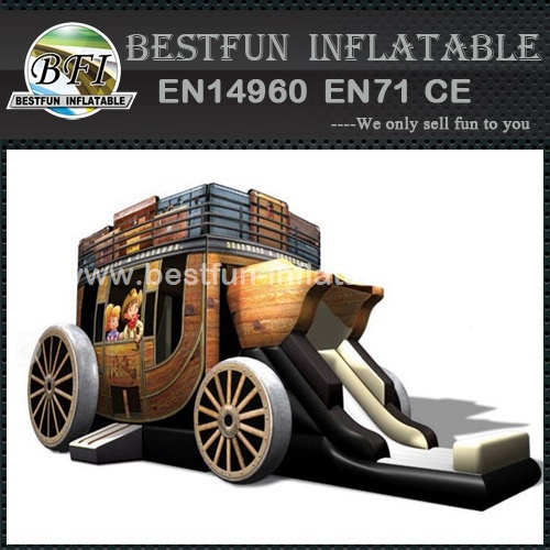 Stagecoach Carriage Inflatable Bouncer
