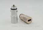 23G Metal Car Charger Universal Port Over Heating / Over Current Protection