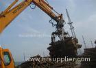 360 Degree Rotating Wood Grapple Attachment For Excavator Komatsu PC200