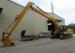 Komatsu Excavator Parts 22 Meters Long Reach Boom with 4 Ton Counter Weight