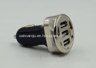 33W High Output 3 Port Usb Car Charger For SamsungMobile Phone / Ipad