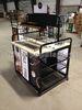 Movable Retail Single Sided Gondola Shelving For Display Coffee Maker