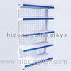 Grocery Store Retail Gondola Shelving Units 4 Tier Free Standing