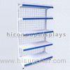 Grocery Store Retail Gondola Shelving Units 4 Tier Free Standing