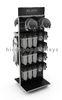 Hanging Slatwall Display Stands / Motorcycle Helmet Display Customized
