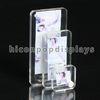 Household Clear Acrylic Photo Stands / Tabletop Photo Display Stands